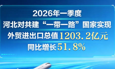 微海报丨成果丰硕！河北一季度对共建“一带一路”国家进出口同比增长51.8%